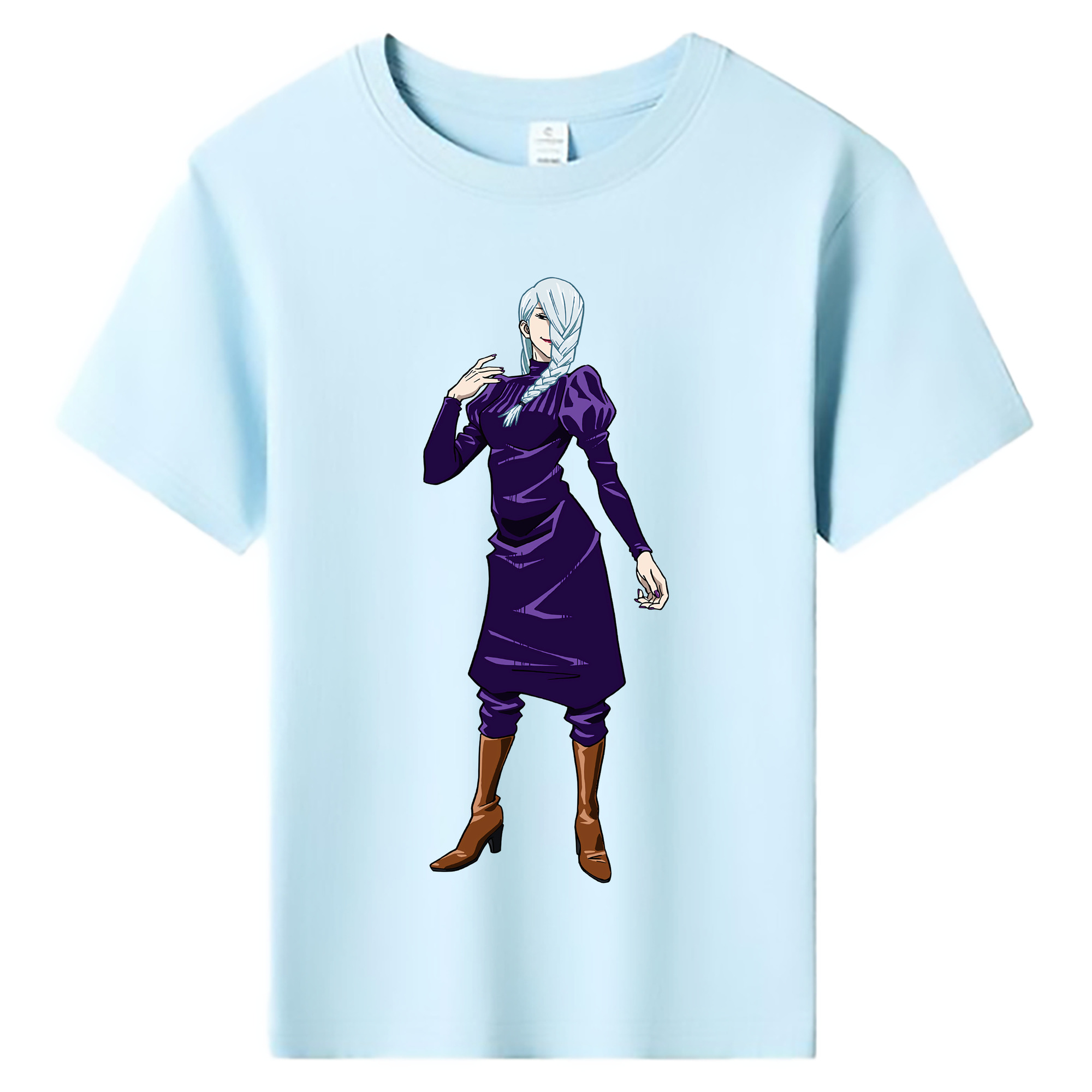 （画像用） 呪術廻戦 Jujutsu Kaisen 綿100％キッズTシャツ（フロントプリント）